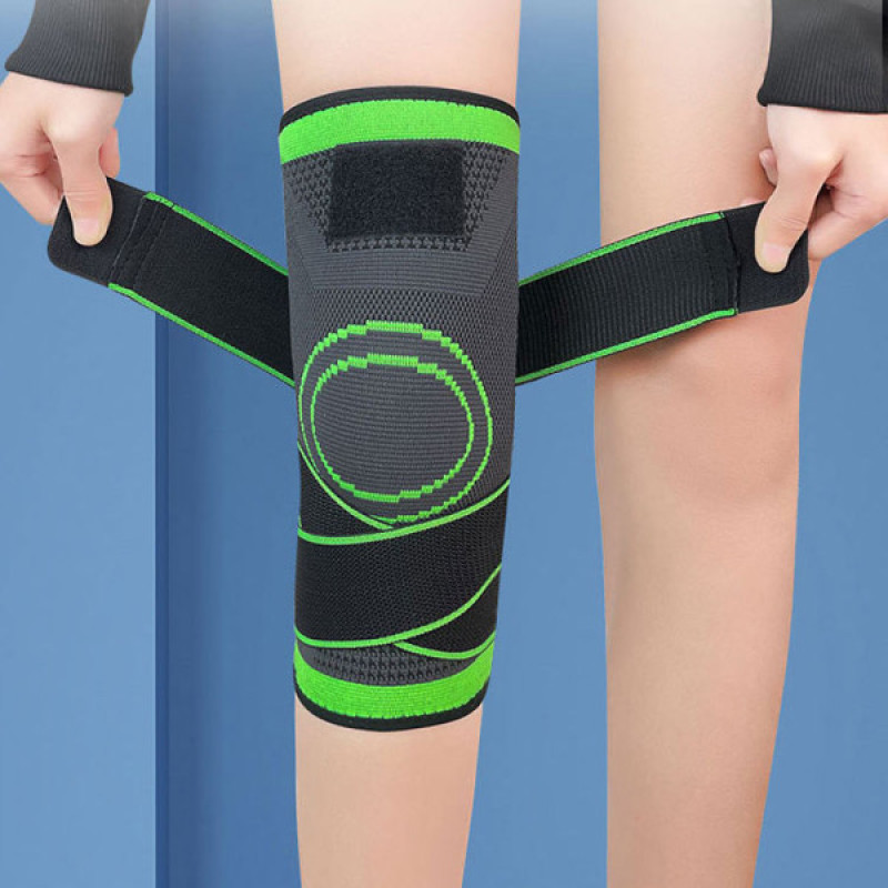 Light and Dark Green (২ পায়ের ২ পিস ) Knee Pain Reducer Knee pad